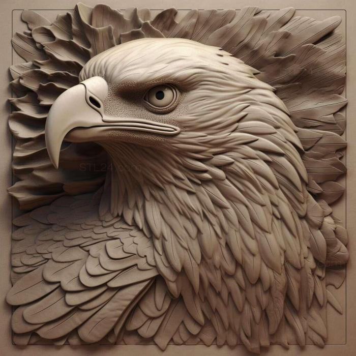 Nature and animals (Adler Favorit 1, NATURE_849) 3D models for cnc